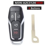 2015-2017 Ford / 3-Button Smart Key / M3N-A2C31243800 (AFTERMARKET)